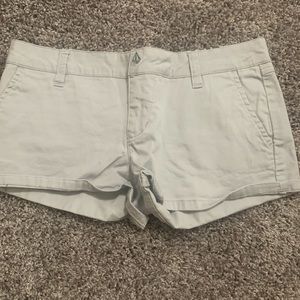 Size 3 Volcom short light grey shorts